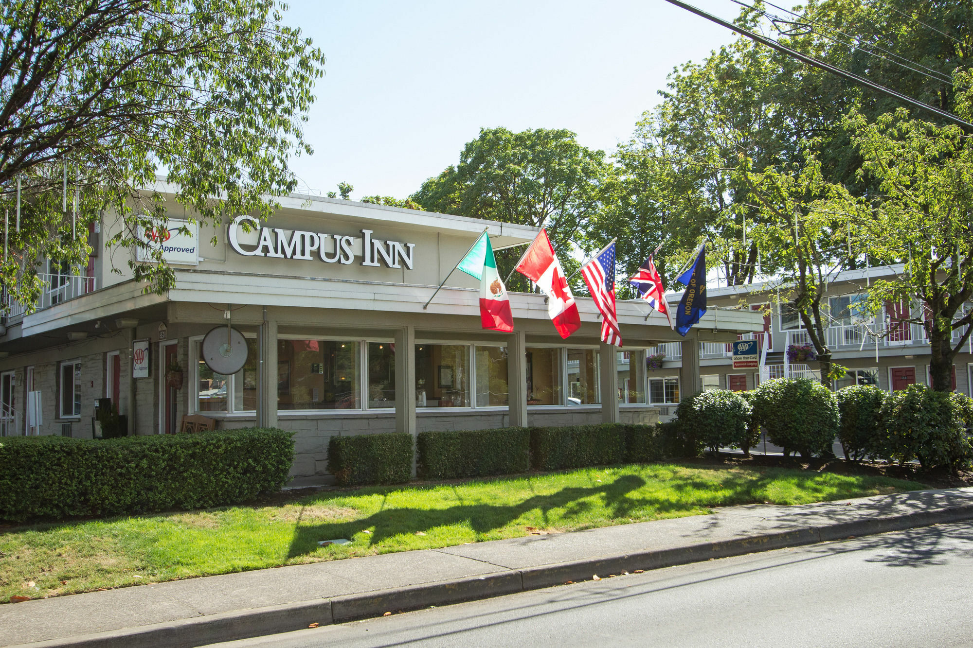 Campus Inn&Suites Eugene Downtown Exterior foto